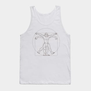 Vitruvian son of man Tank Top